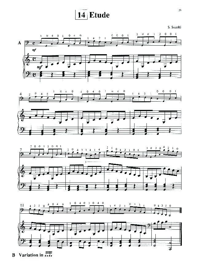 Suzuki Cello School Volume 1 Piano Accompaniment — view 5