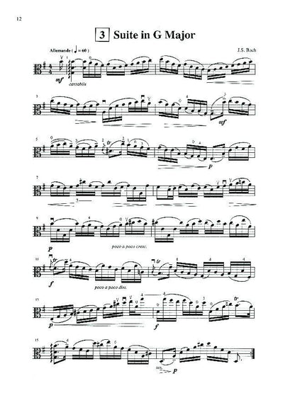 Suzuki Viola School Vol. 6 Viola Part by Dr. Shinichi Suzuki - Alfred Music, 36 pages, International Edition, Federation Festivals 2020-2024 selection — view 4