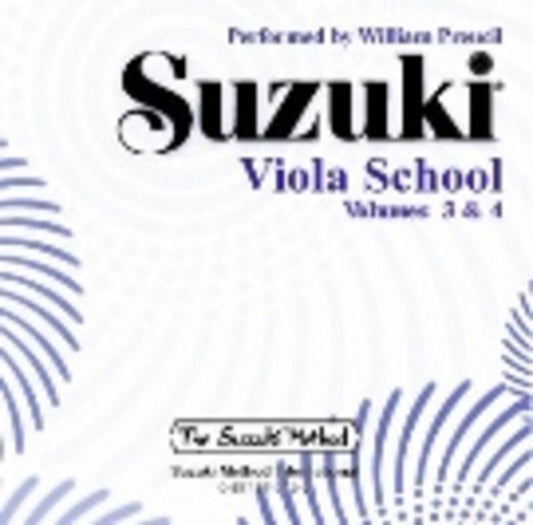 Suzuki Viola School Volumes 3 & 4 CD