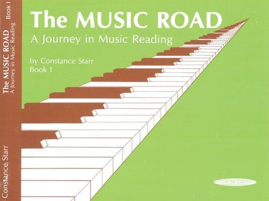 The Music Road: A Journey in Music Reading Book 1 by Constance Starr - Piano, 72 Pages, Suzuki Piano Reference, Alfred Music