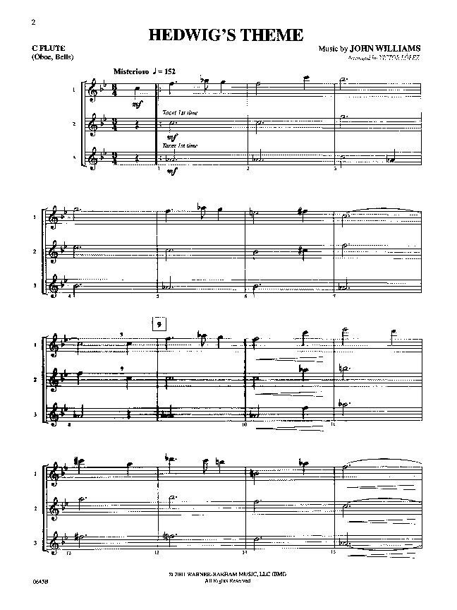 Harry Potter and the Sorcerer's Stone Flute Instrumental Series — view 2