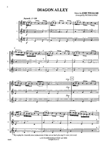 Harry Potter and the Sorcerer's Stone Tenor Saxophone Sheet Music — view 3