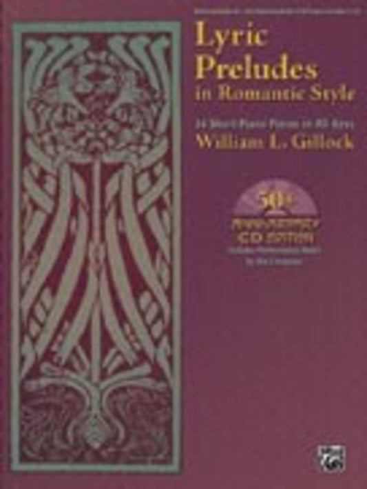 Lyric Preludes In Romantic Style Book/CD