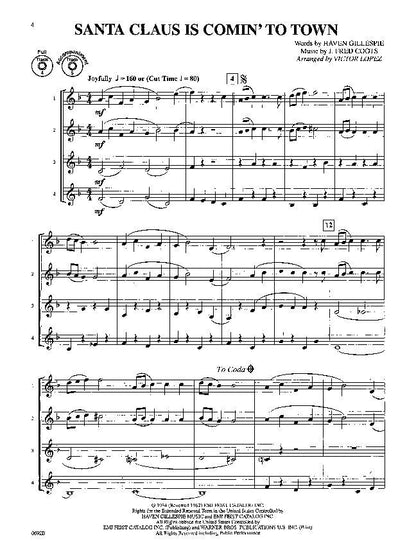 Flex-Ability Holiday - Clarinet/Bass Clarinet by Victor Lopez, 24 Pages, Alfred Music, Includes 11 Multi-Level Songs — view 3