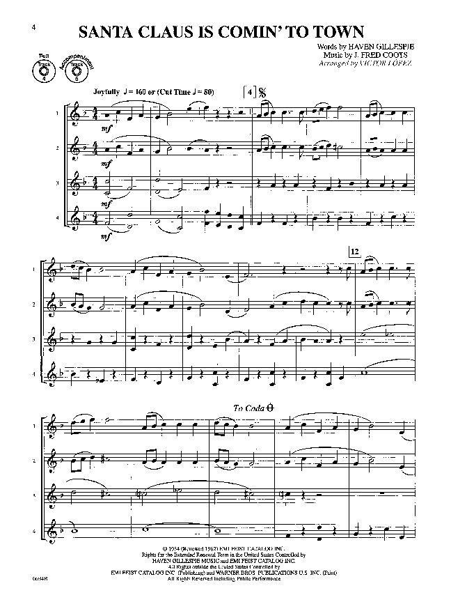 Flex-Ability Holiday - Tenor Saxophone by Victor Lopez, 24 Pages, Alfred Music — view 3