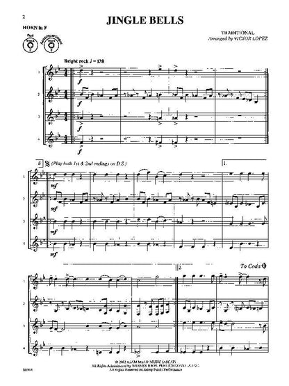 Flex-Ability Holiday - French Horn Arranged by Victor Lopez, 24 Pages, Alfred Music, Horn in F — view 3