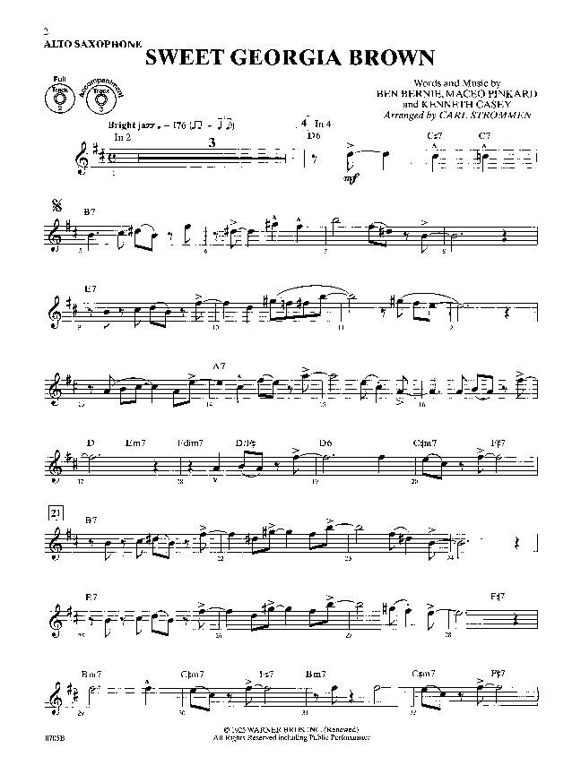 Movie Songs by Special Arrangement for Alto Saxophone — view 3