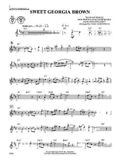 Movie Songs by Special Arrangement for Alto Saxophone — view 3