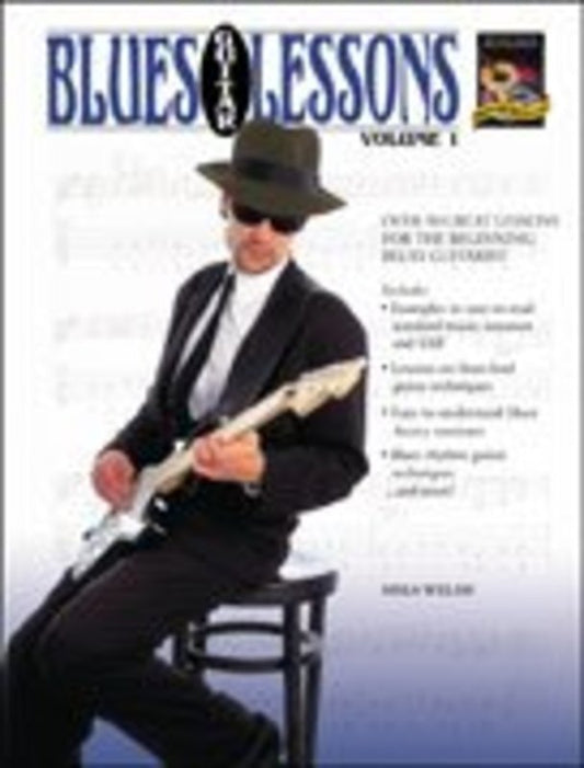 Blues Guitar Lessons Book 1 Book Only