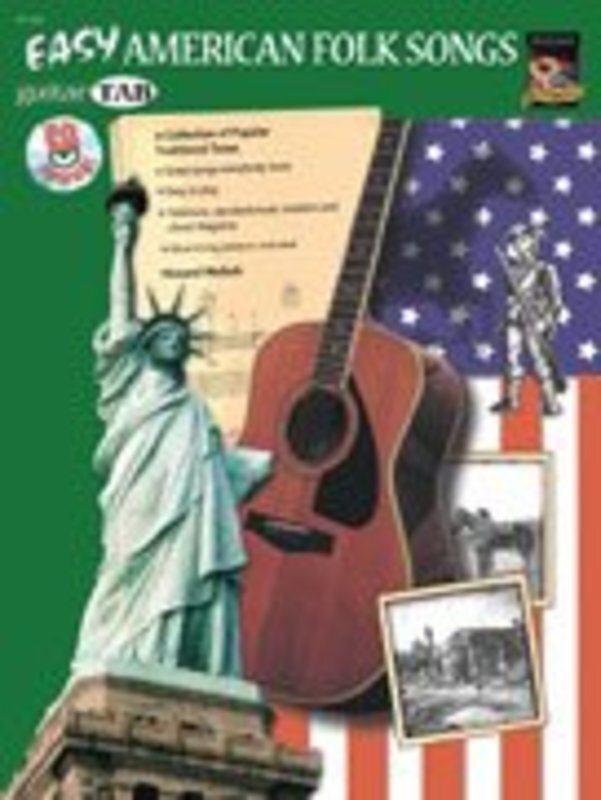 Easy American Folk Songs Book/CD