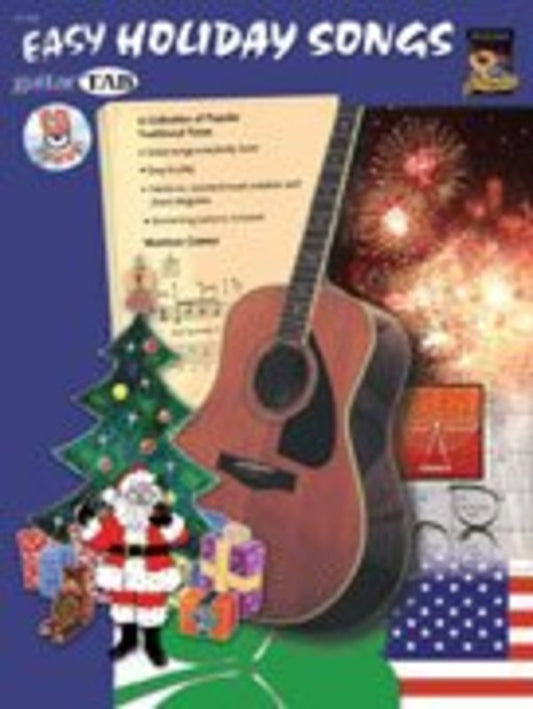 Easy Holiday Songs Book/CD Guitar/TAB