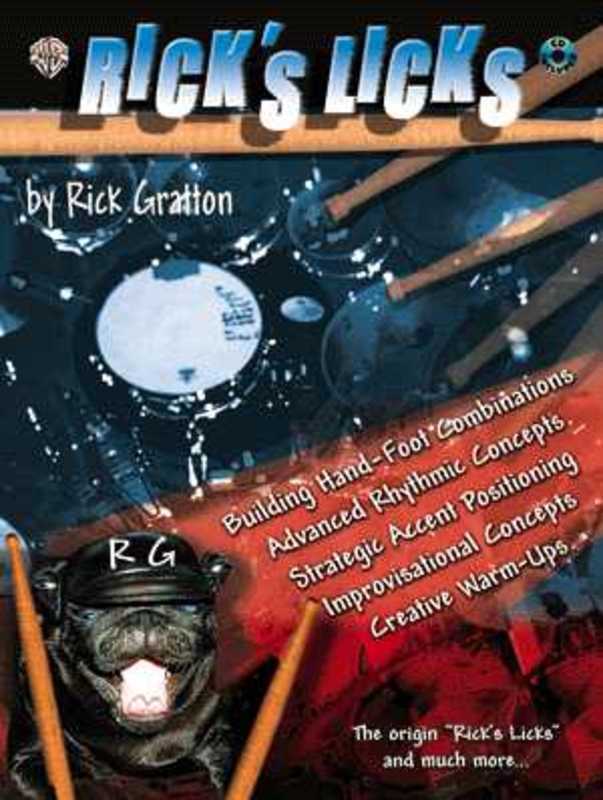Ricks Licks Book/CD Drum