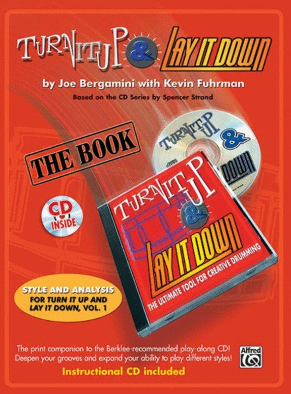 Turn It Up And Lay It Down Book/CD