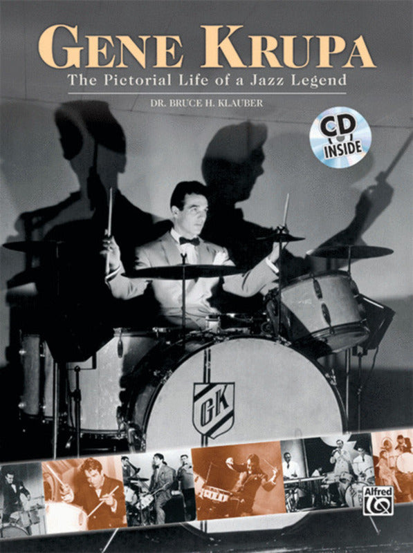 Pictorial Life Of Gene Krupa Book/CD