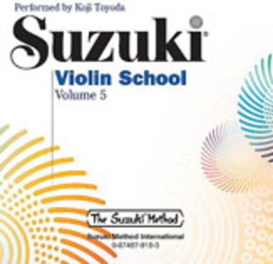 Suzuki Violin School Volume 5 CD by Dr. Shinichi Suzuki