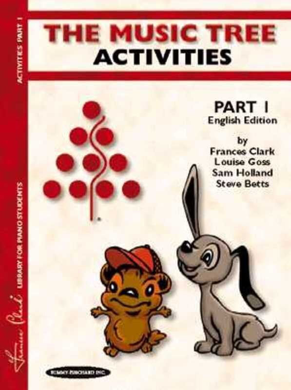 The Music Tree Part 1 Activities Book for Piano