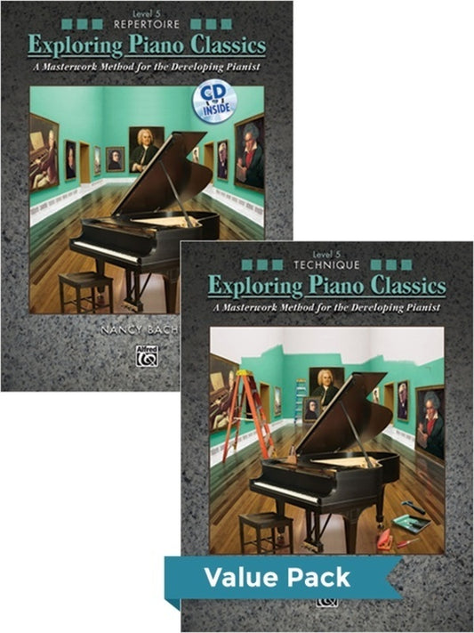 Exploring Piano Classics Lev 5 (Value Pack) Softcover Book (Piano)