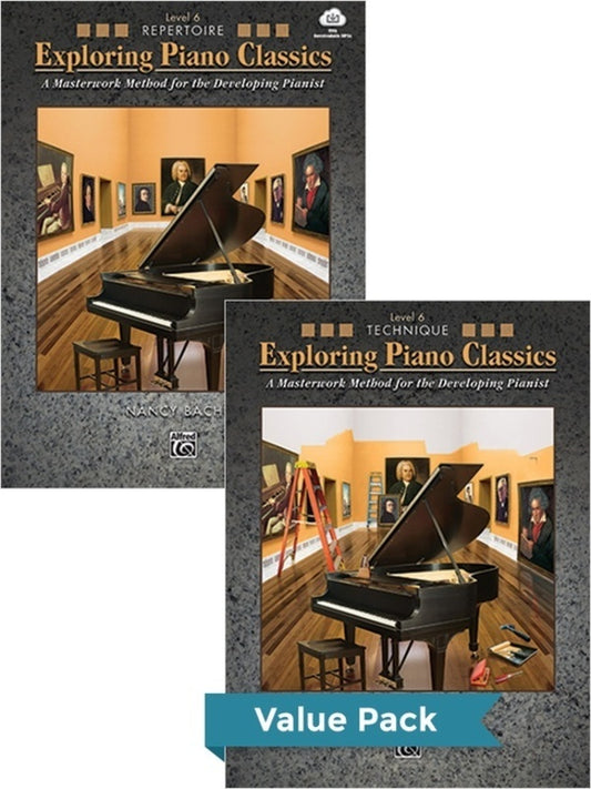 Exploring Piano Classics Lev 6 (Value Pack) Softcover Book (Piano)