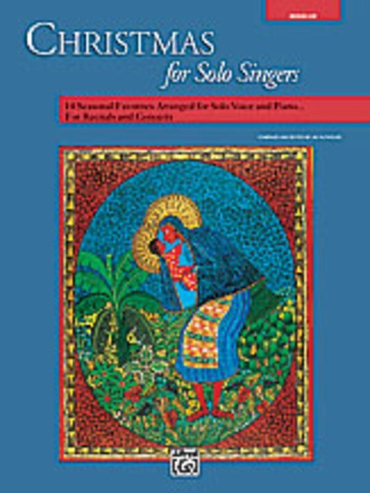 Christmas For Solo Singers Med Low Book