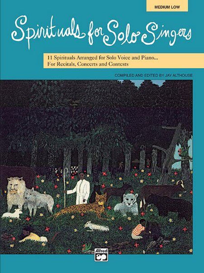 Spirituals for Solo Singers - Medium Low Voice by Jay Althouse, 64 Pages, Alfred Music, Choral Series