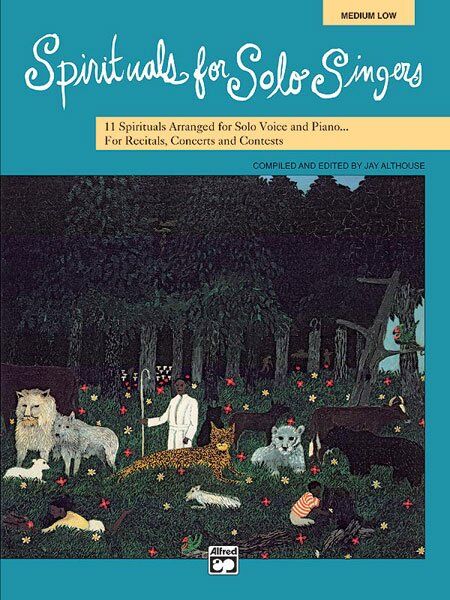 Spirituals for Solo Singers - Medium Low Voice by Jay Althouse, 64 Pages, Alfred Music, Choral Series