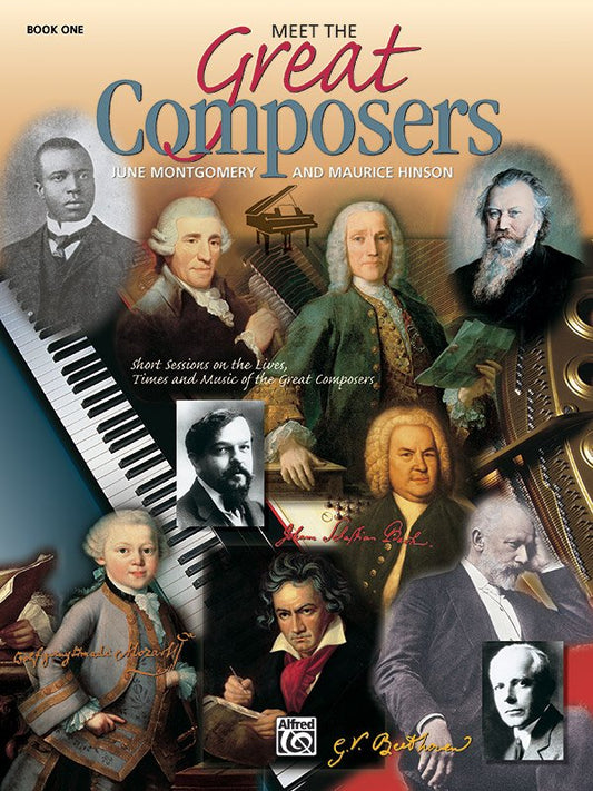 Meet the Great Composers Book 1 Piano Classroom Kit with CD and Activity Sheets