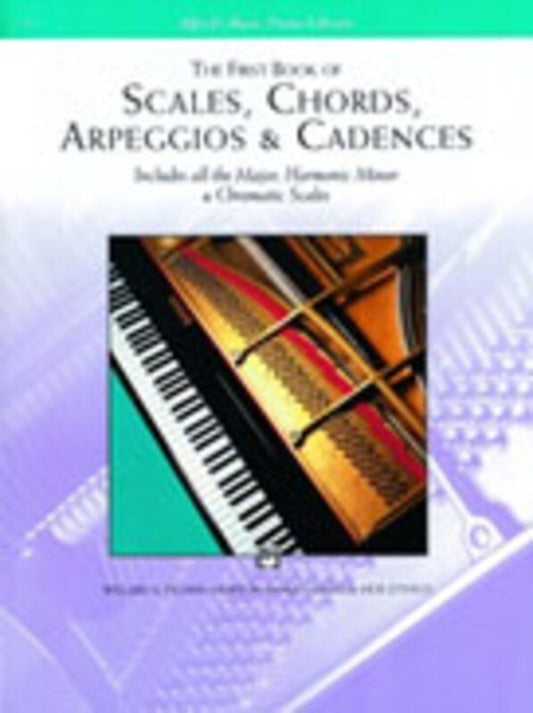 First Book of Scales, Chords, Arpeggios & Cadences by Amanda Vick Lethco, Morton Manus, Willard A. Palmer - Alfred Music, 32 Pages