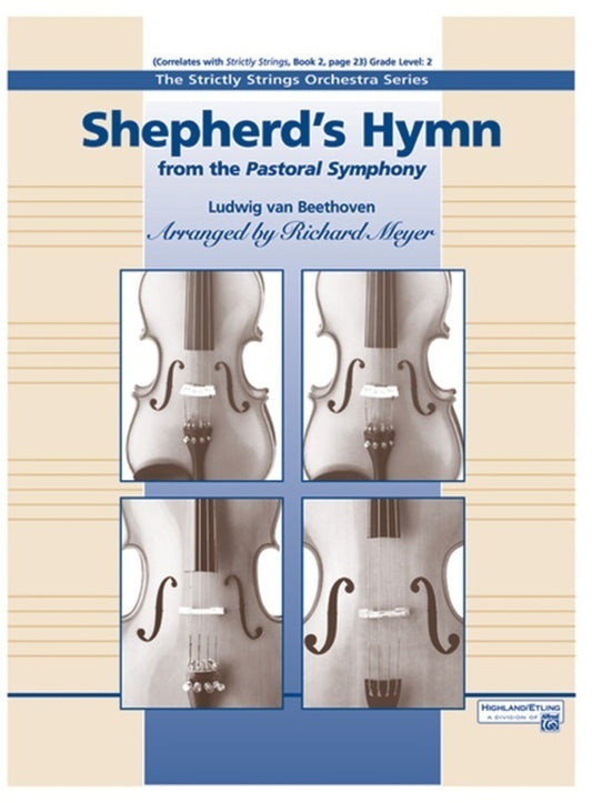 Shepherds Hymn From Pastoral Symphony So1 Score/Parts