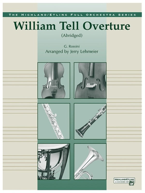 William Tell Overture Fo3 Score/Parts Arr Lehmeier