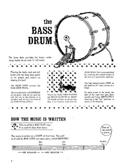 How to Play Rock 'n' Roll Drums by Fred Hughes & Willard A. Palmer, 64 Pages, Alfred Music — view 3