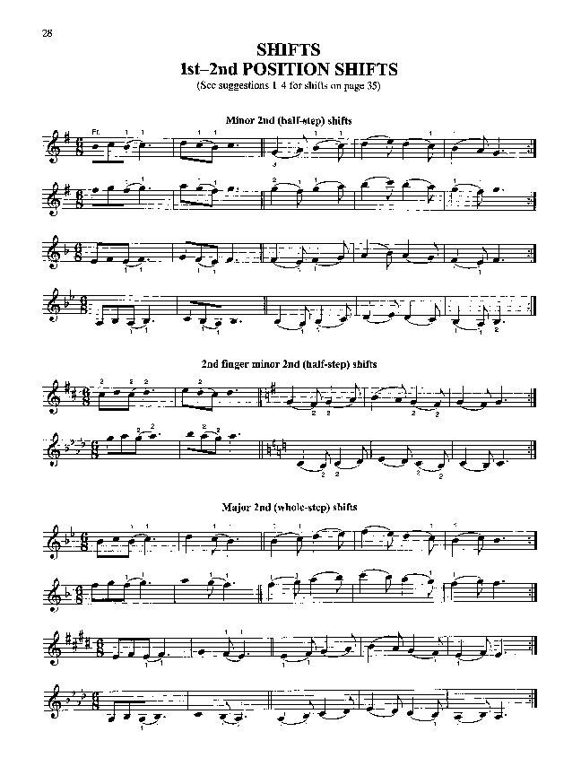 Starr - Scales Plus for Violin by William Starr, 48 Pages, Summy Birchard, Study of Scales, Keys, Intonation, Positions, and Shifts — view 4