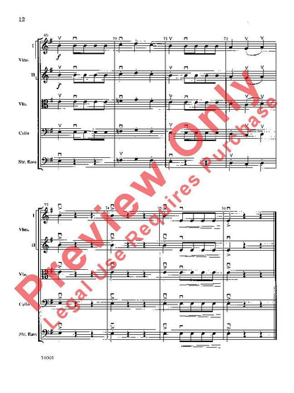 El Toro for String Orchestra by Don Brubaker - Alfred Music — view 5