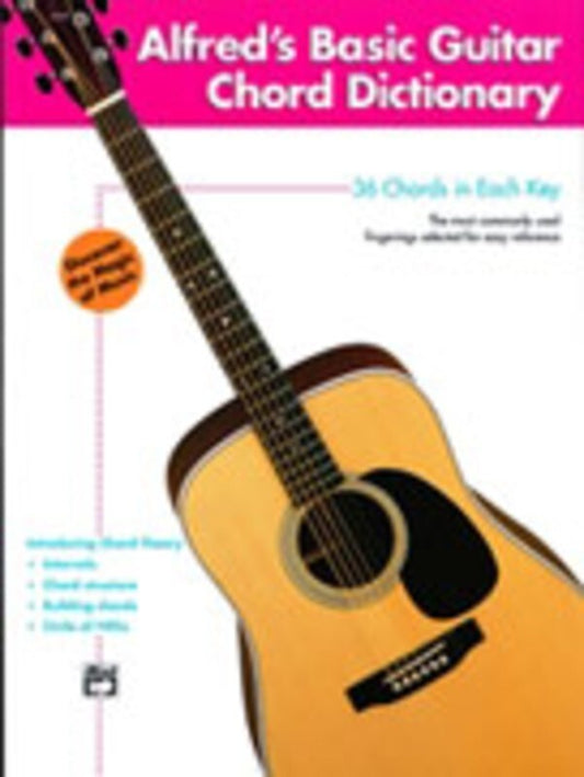 Alfred Basic Guitar Chord Dictionary