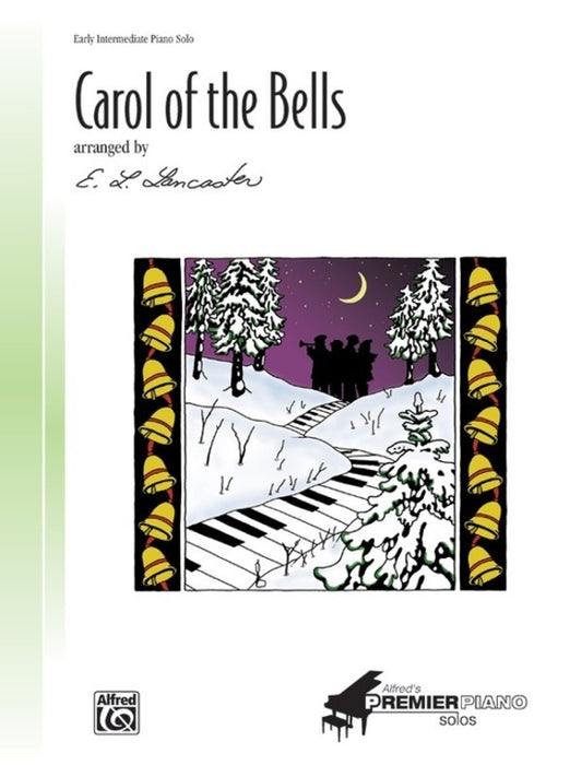 Carol Of The Bells Early Intermediate Piano Solo