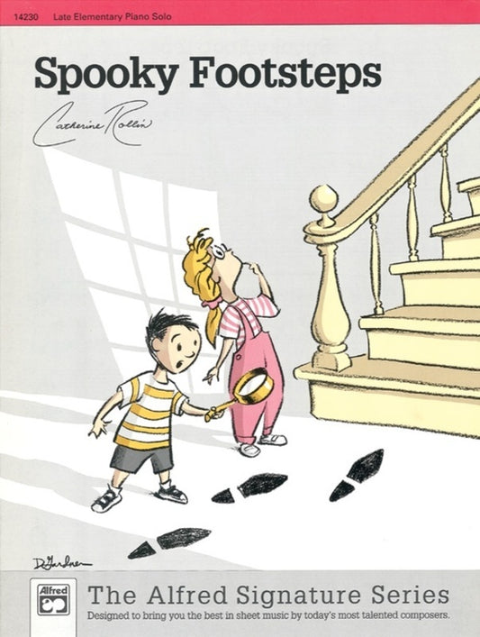 Rollin - Spooky Footsteps Late Elementary Piano Solo