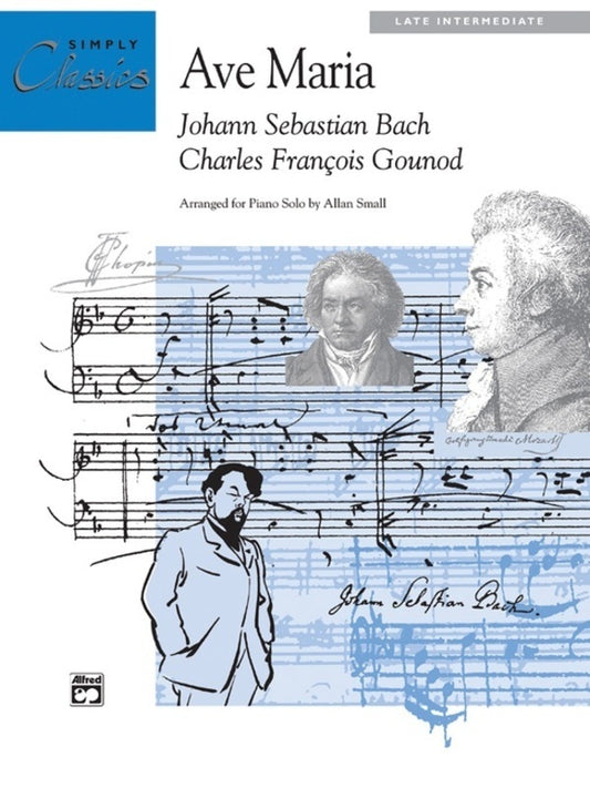 Bach/Gounod - Ave Maria Simply Classics Arr Small