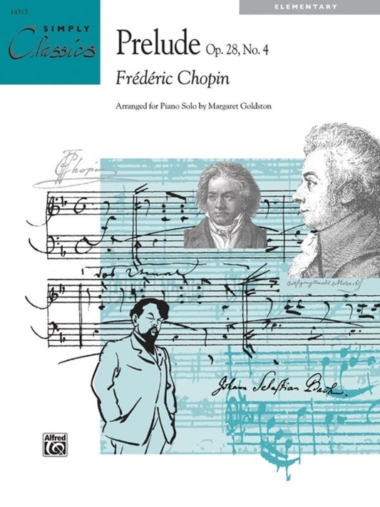 Chopin - Prelude Op 28 No 4 Simply Classics Arr Goldston