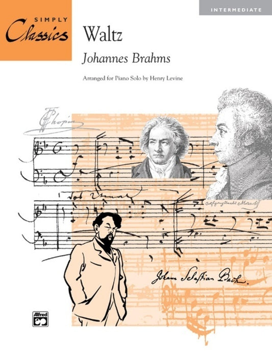 Brahms - Waltz Simply Classics Arr Levine