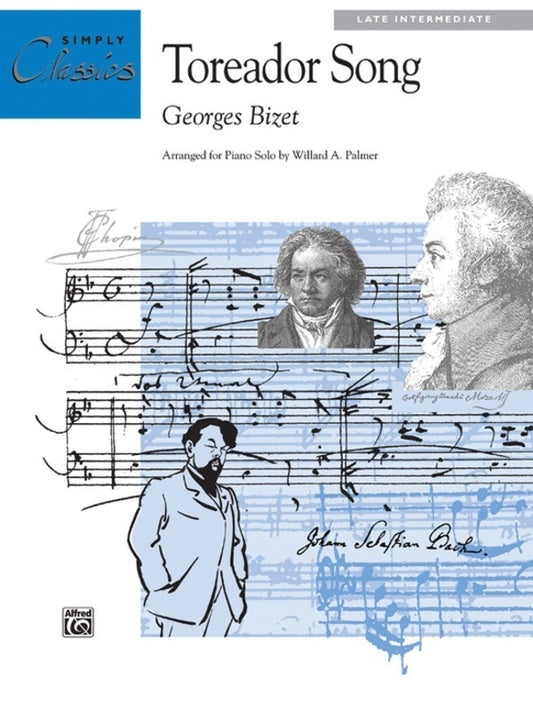 Bizet - Toreador Song Simply Classics Arr Palmer
