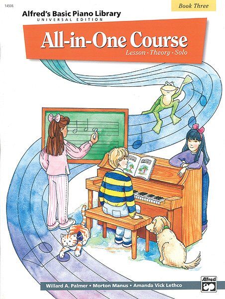 Alfred's Basic All-in-One Course Book 3 Universal Edition for Piano
