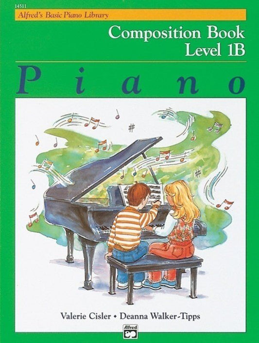 Alfred's Basic Piano Library Composition Book Level 1B