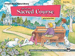 Alfred's Basic All-in-One Sacred Course Book 1 for Piano