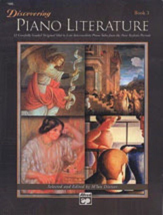 Discovering Piano Literature Book 3 by Alfred Music - Piano Solo, 48 Pages