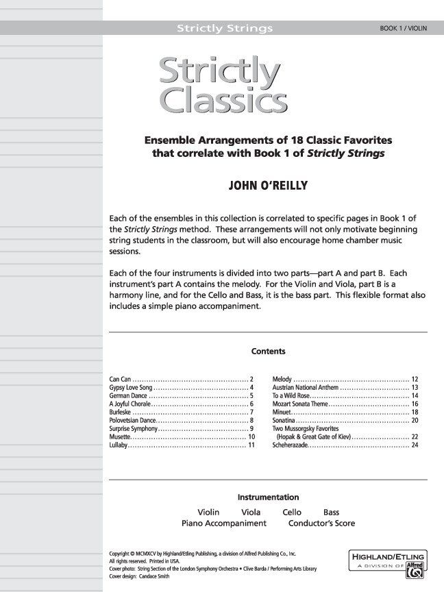 Strictly Classics Book 1 for Violin — view 2
