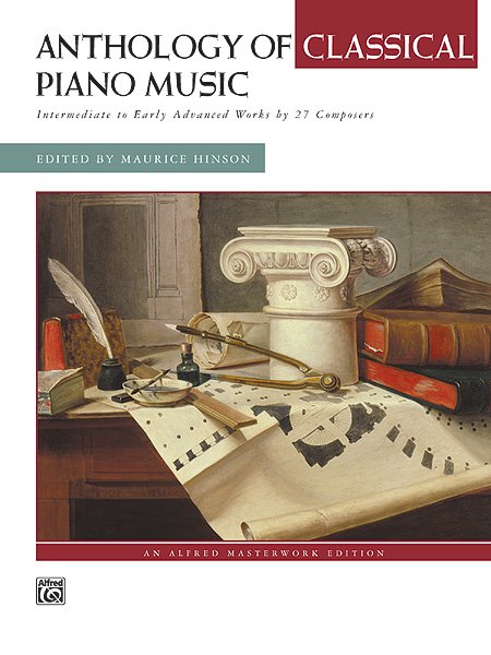 Anthology of Classical Piano Music BK/DVD - 248 Pages, Alfred Masterwork Edition, Piano Solo, Intermediate to Early-Advanced Levels