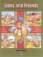 Goldston - Lions and Friends Piano Sheet Music for First-Year Pianists