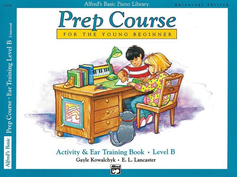 Alfred's Basic Piano Prep Course Activity & Ear Training Level B
