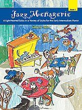 Jazz Menagerie Book 2 Piano by Catherine Rollin - Alfred Music, 16 Pages, Early Intermediate Level
