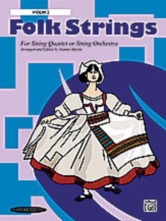 Folk Strings For Str Quar Or Str Orch Violin 3