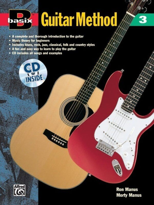 Basix Guitar Method Book 3 with CD